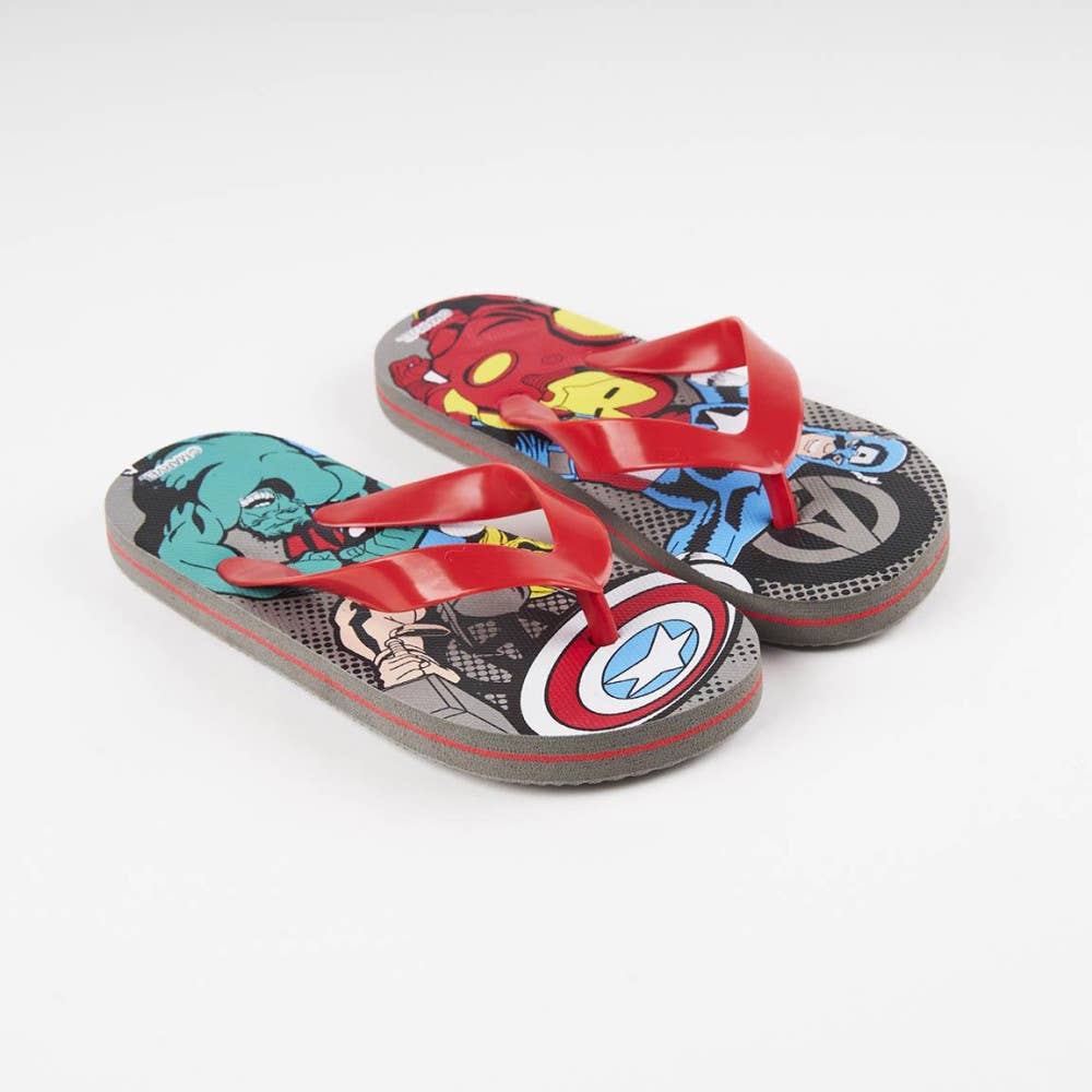 Evidence - Wholesale Slippers - Kids - Avengers Kids Flip-Flop Slippers_28-291