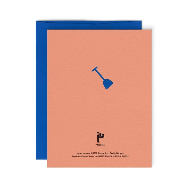 Paperole - Wholesale Love Card - DRUNK IN LOVE — Greeting Card