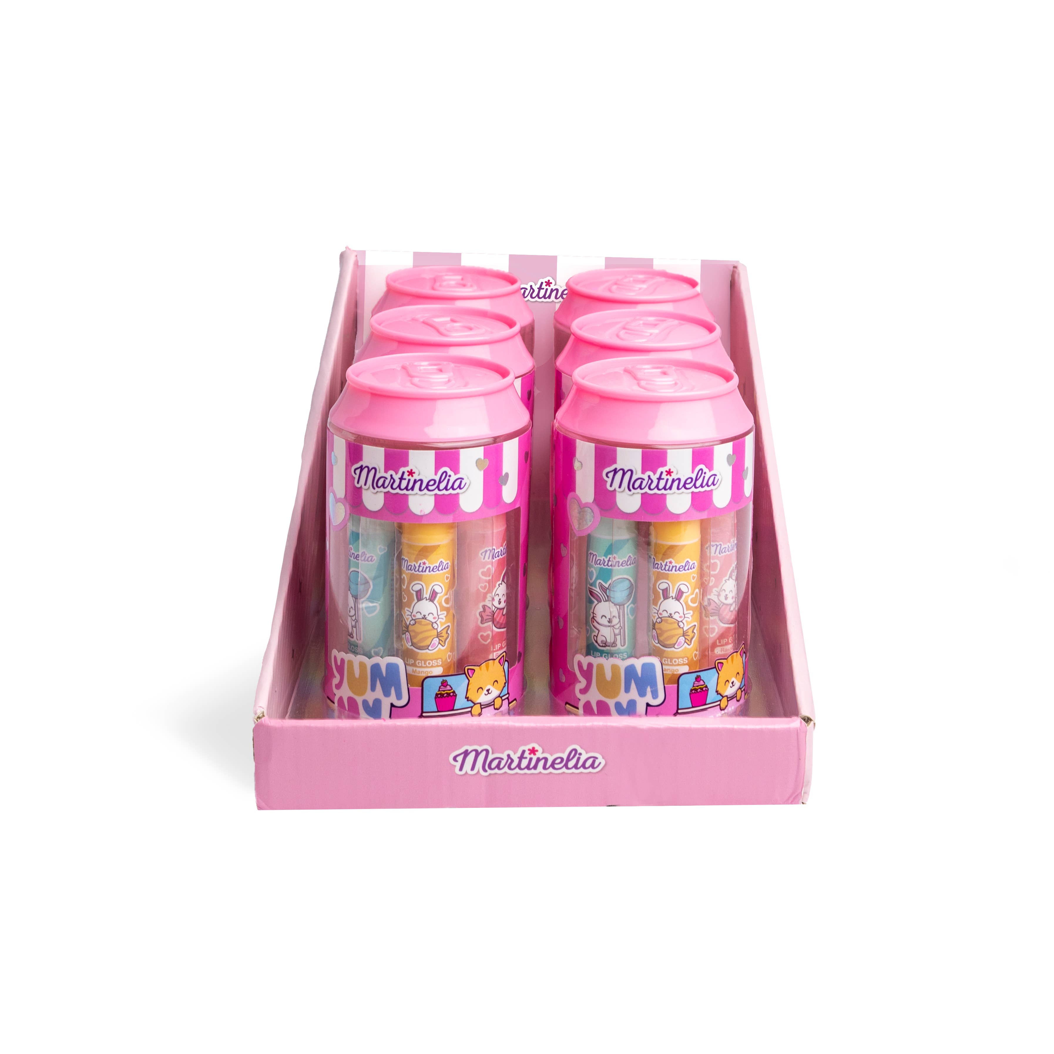 Aquarius Cosmetic SLU – Großhandel Lippenbalsam – MARTINELIA YUMMY LIPPENBALSAM DOSEN TRIO3