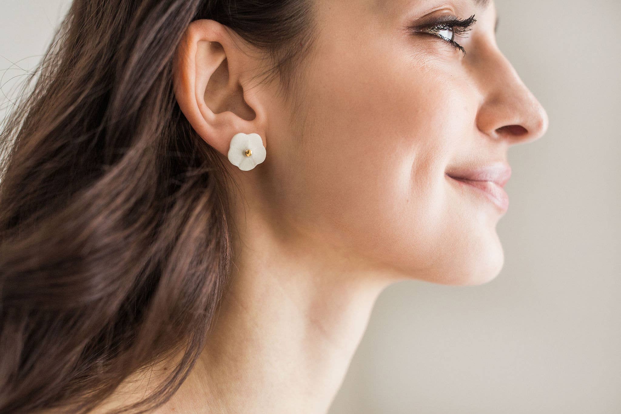 Jenna Vanden Brink Ceramics - Wholesale Knopjes/oorstekers - Bloem studs18