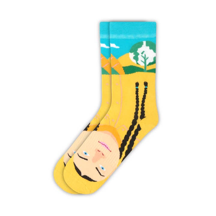 Greta Thunburg Sock for wholesale by Stand4 Socks