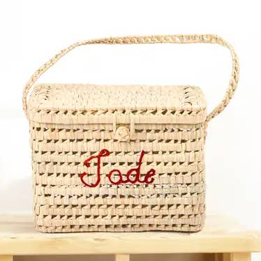 Handgjord vävd förvaringskorg i halm för barnkammare för wholesale av King Of Handmade