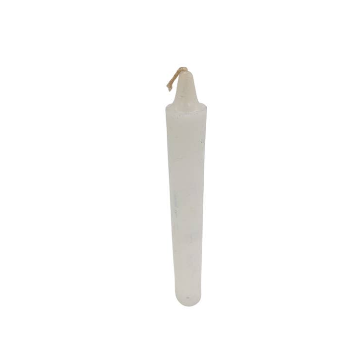 Botanica Luz Del Dia Inc - Wholesale Votive Candle - SPELL CANDLE WHITE 6" INCH BOX