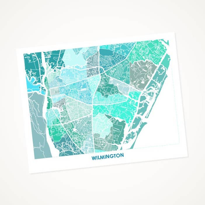 Juanitas Wilmington Karte drucken für den Großhandel von Juanita's Adventures