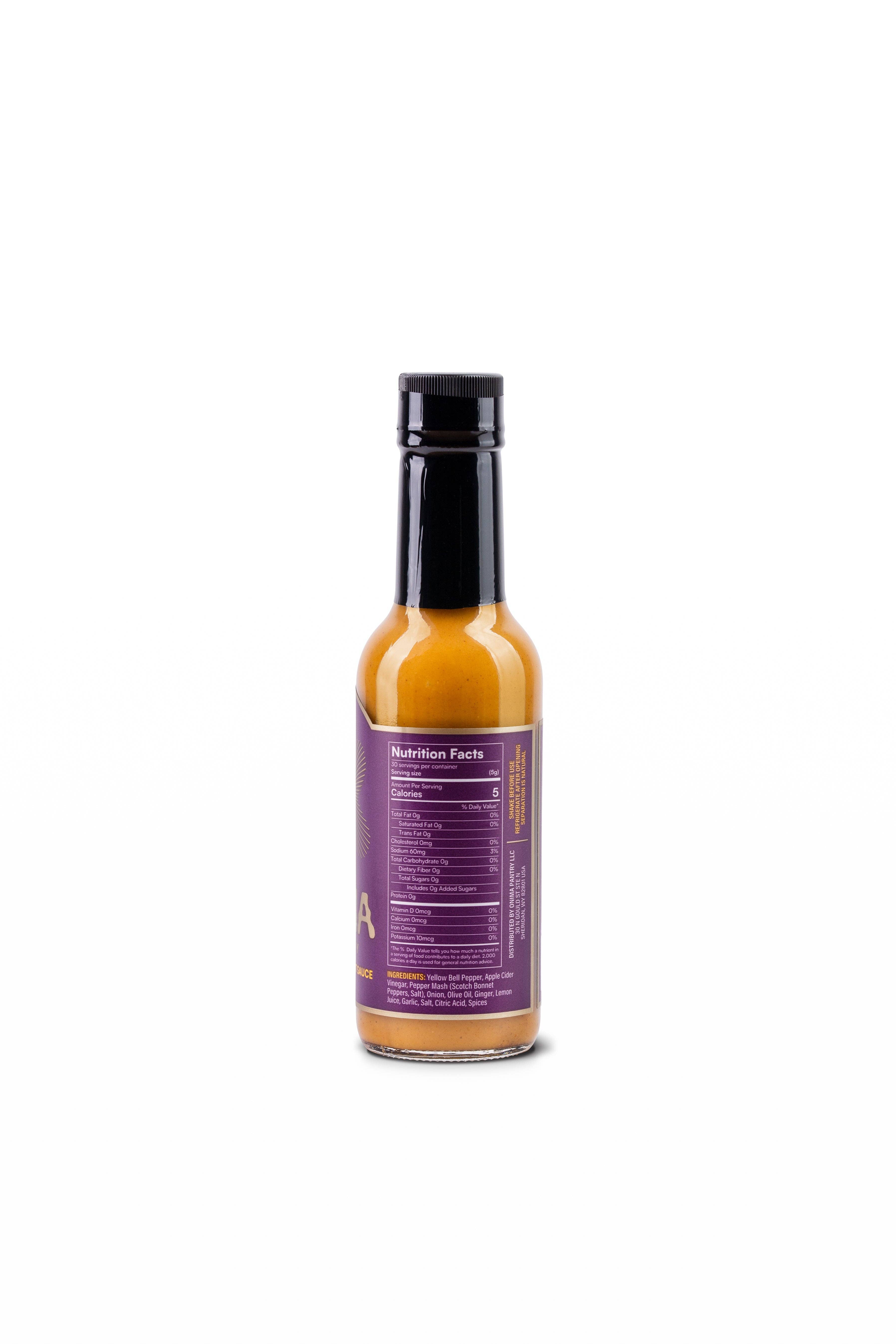ONIMA PANTRY - Wholesale Hot Sauce - Lemon Ginger Jerk1