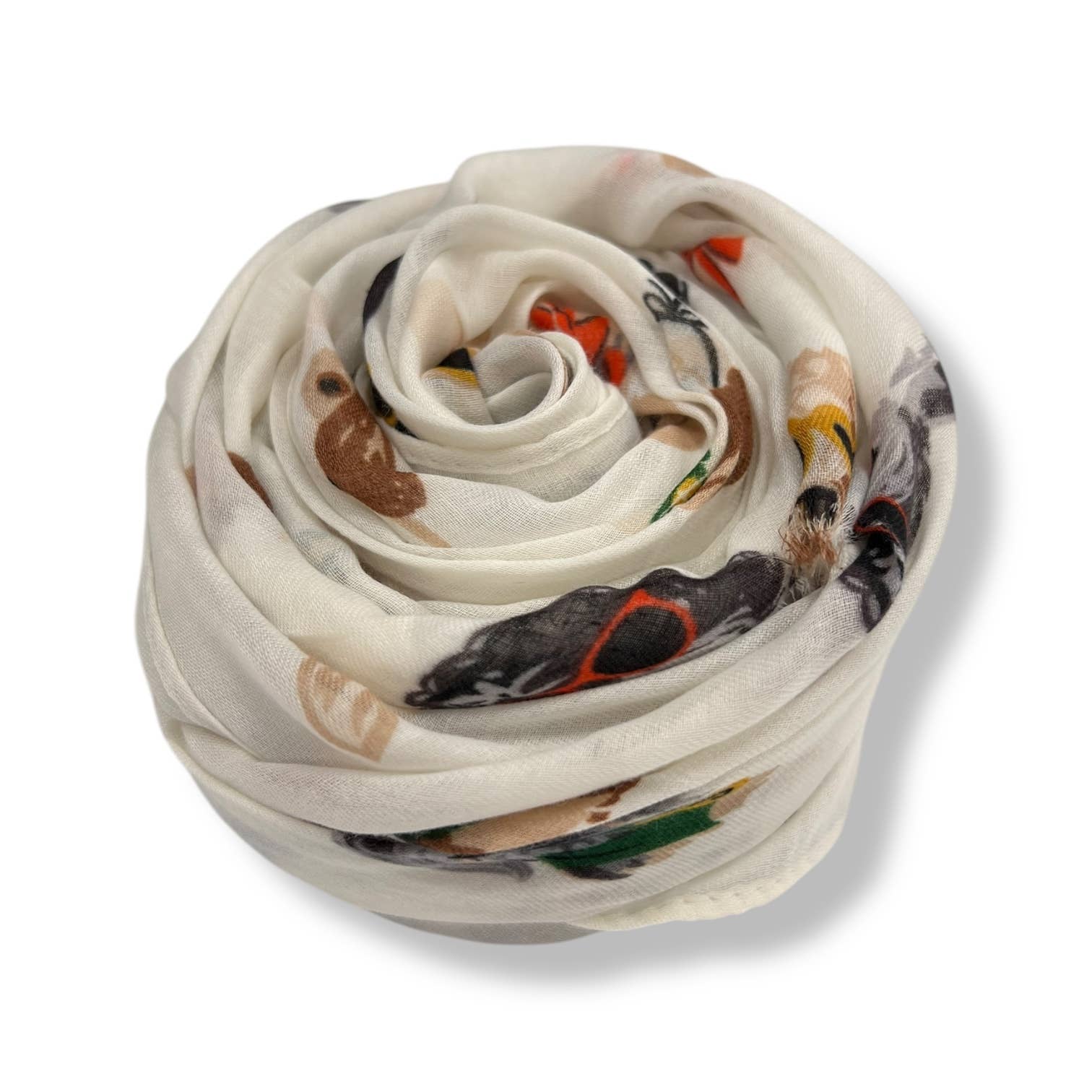 London Scarves - Wholesale Scarf - Women's - Dogs Print Wearing Accessories
7