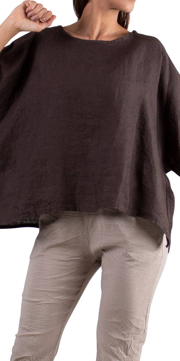 Gigi Moda - Wholesale Blouse - Women's - Linen Kaftan Blouse4