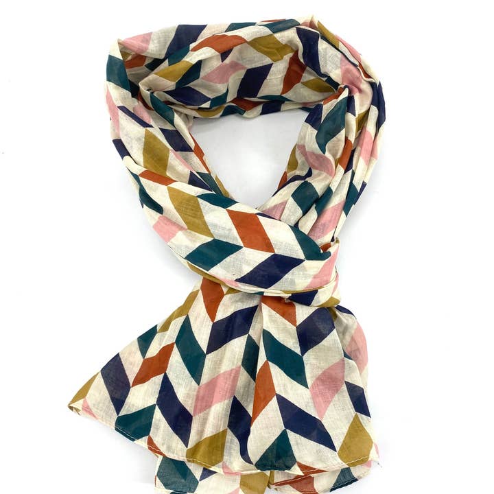 Maison Unik Accessoires - Wholesale Scarf - Women's - Cheche scarf Pareo 100% cotton