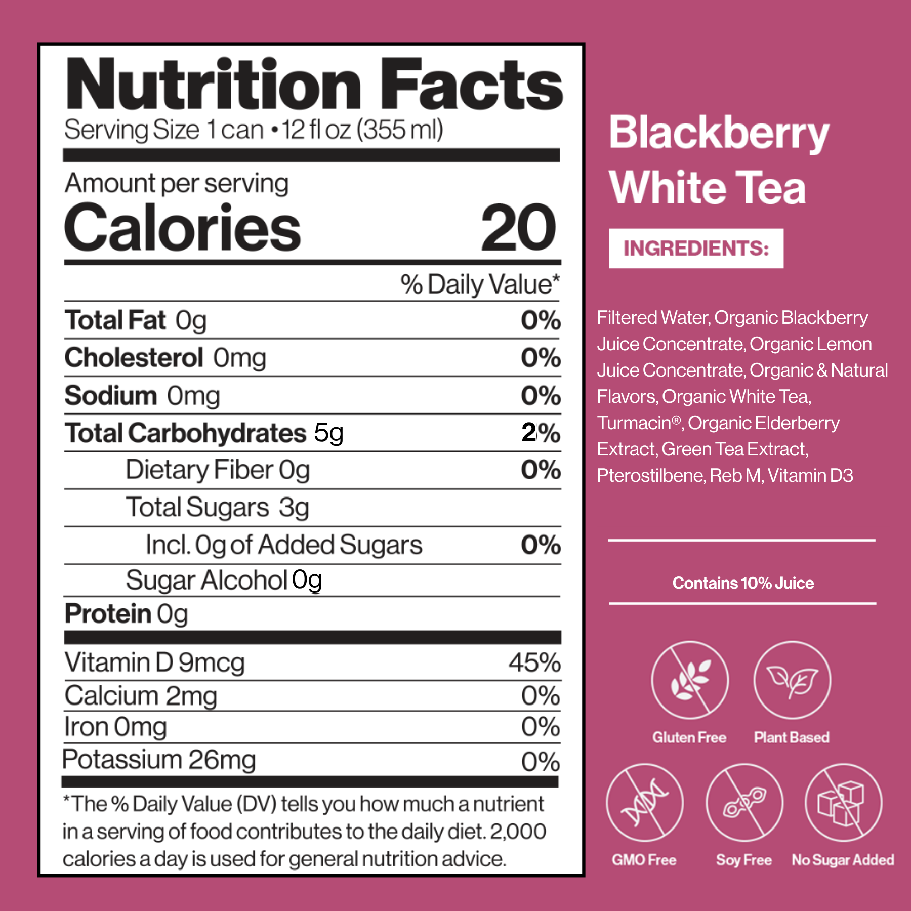 Happy Being - Wholesale Health/Detox Tea - 16 Pack Blackberry3