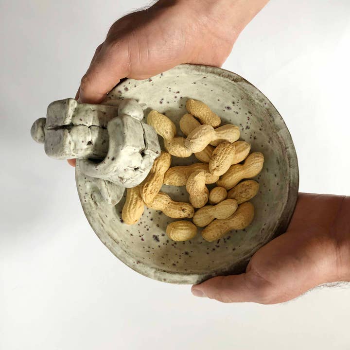 tigela de mancha branca por atacado de Farzin Kavaji