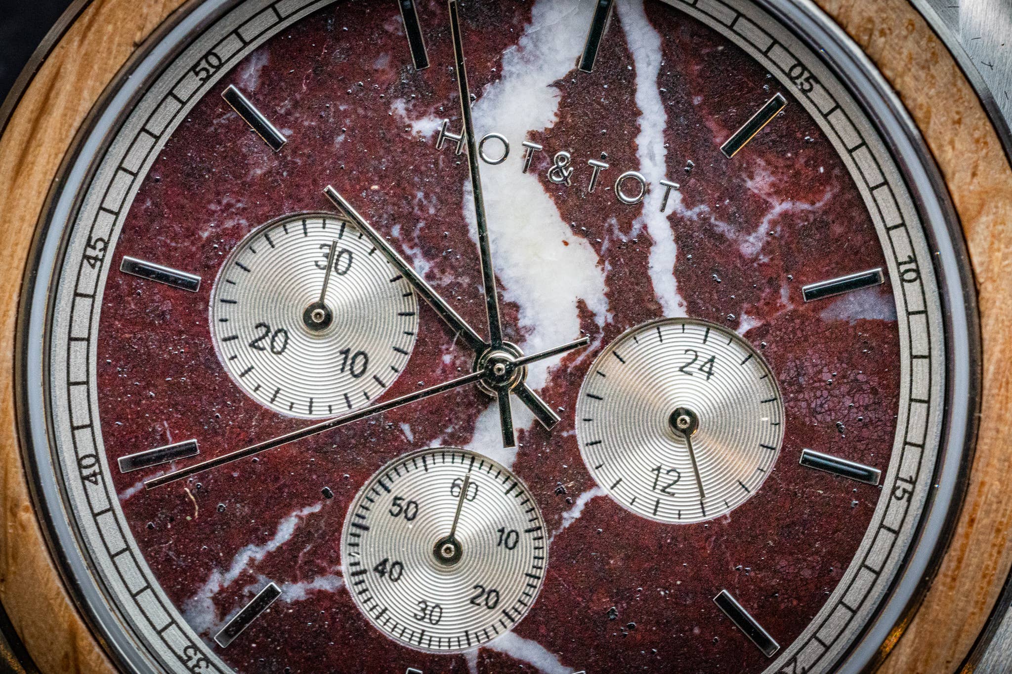 HOT&TOT - Wholesale Wrist Watch - Men's - ROYAL OAK | Wood watch for men | Marble | Oak | Sustainable7