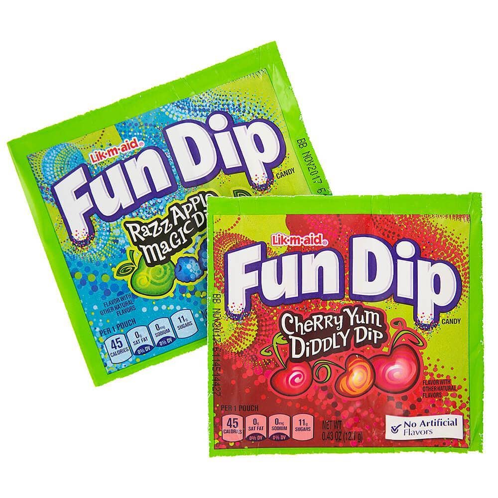 Sugar Bear Candy - Wholesale Hard Candy - Lik-M-Aid Fun Dip 48 ct.1