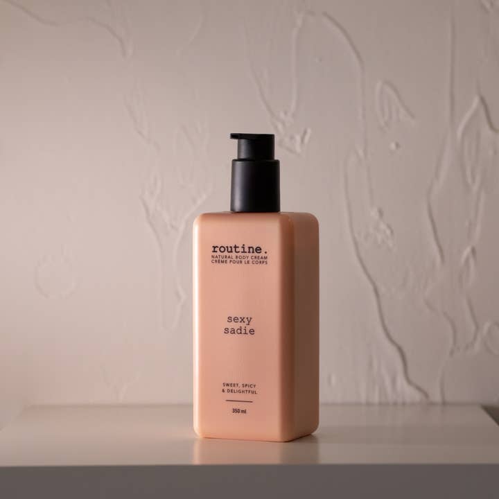 Routine - Wholesale Body Cream/Lotion - Sexy Sadie 350ml Natural Body Cream
