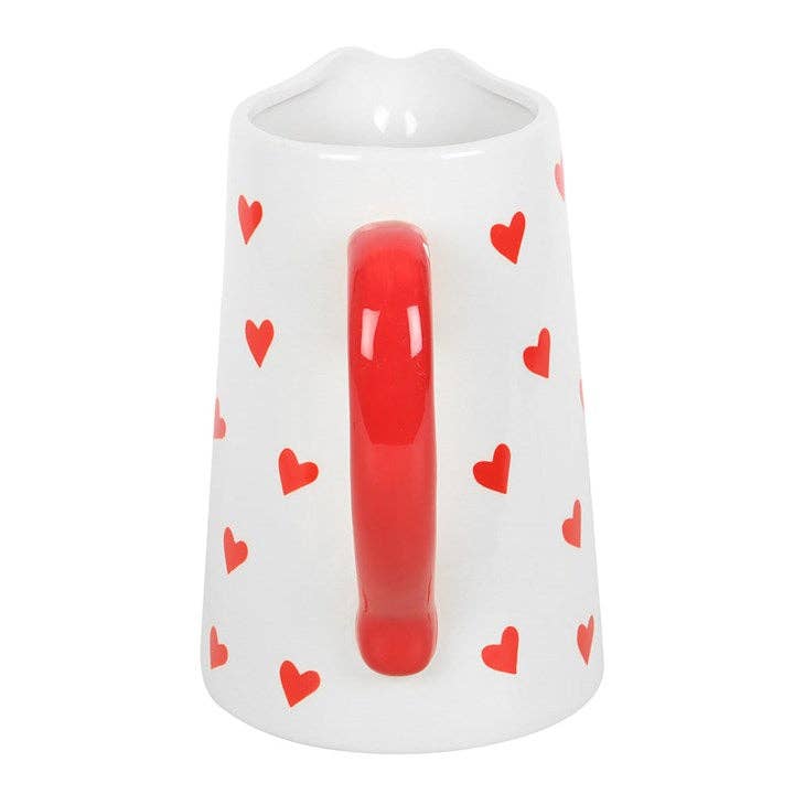 Something Different Wholesale - Wholesale Vase - Heart Print Ceramic Valentine's Day Flower Jug2