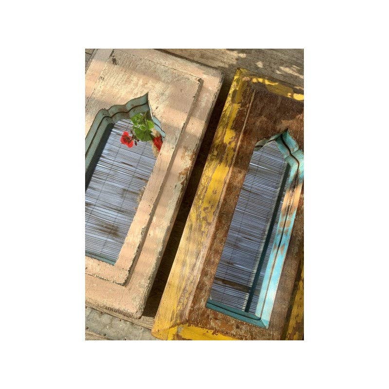 Paloma Black (Casa Natura Design, S.L.) – wholesale Wall mirror – Mixed Lot Of 3 Rectangular Minaret Mirrors3
