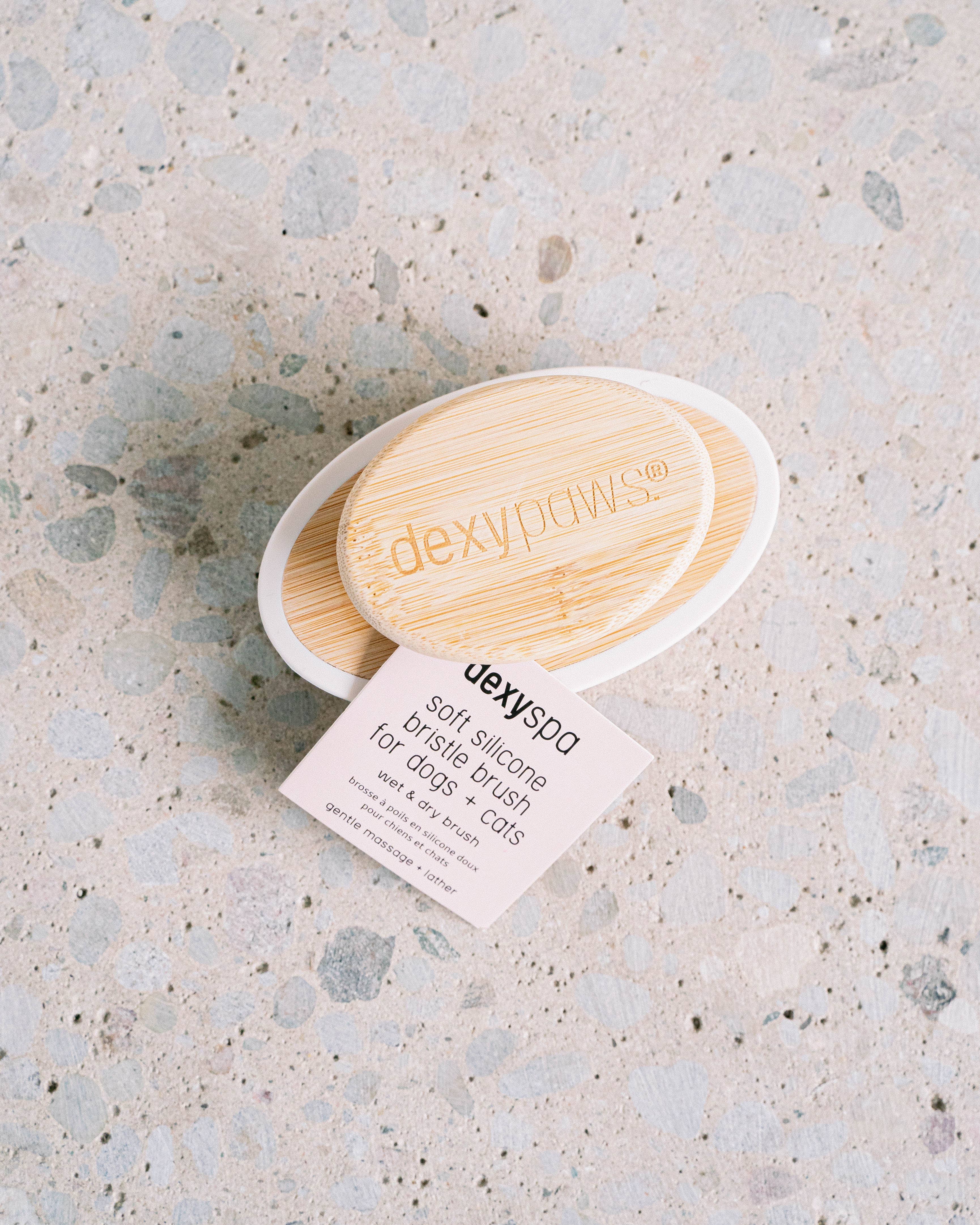 dexypaws - Wholesale Pet Brush - Cat/Dog - Soft Silicone Bristle Brush for dogs & cats0