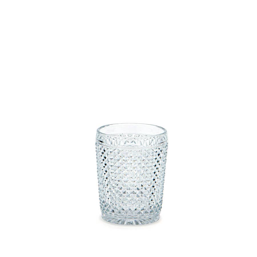 VAN VERRE - Wholesale Drinking Glass/Cup - DIAMOND WATER GLASS NEW, CLEAR1