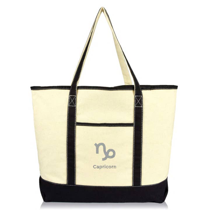 Dalix - Wholesale Tote Bag - Women's - DALIX Zodiac Sign Tote Bag Horoscope Astrology23
