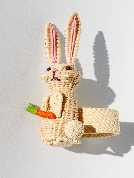 Bunny napkin ring for wholesale by Ochabe