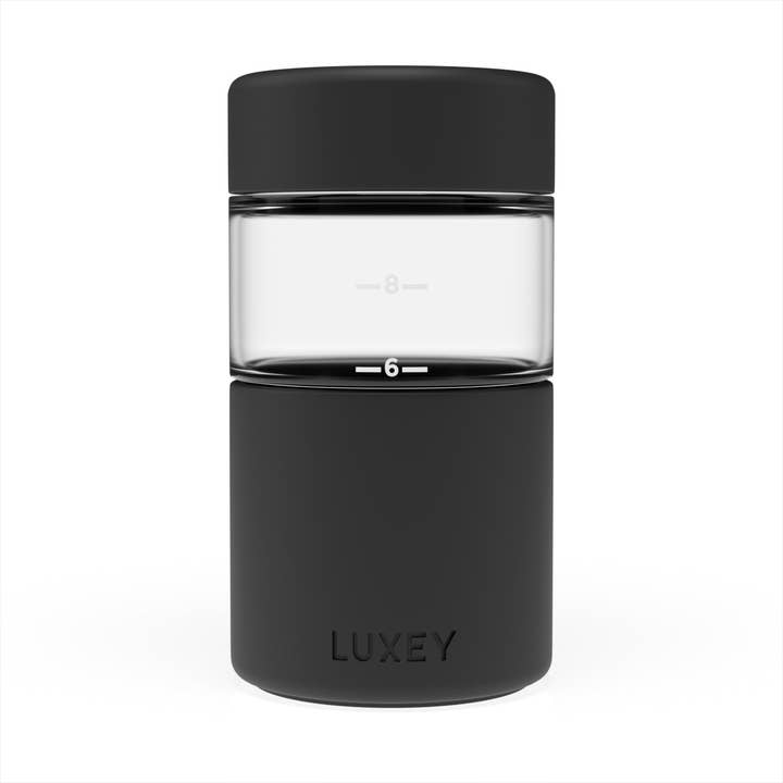 Luxey Cup - Wholesale Coffee/Tea Cup - ORIGINAL - Reusable Glass Coffee Cup 12oz