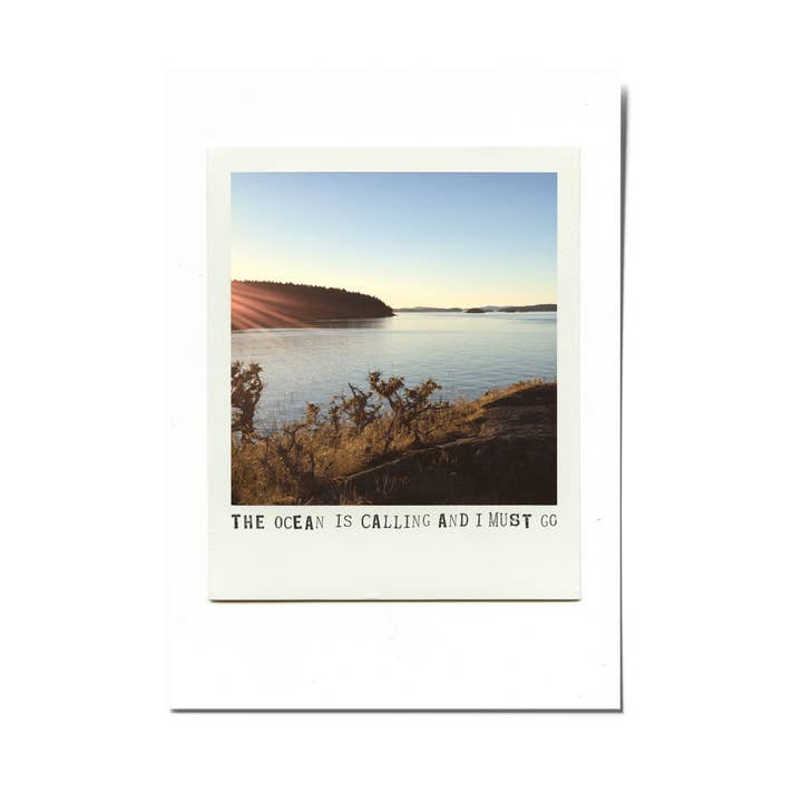 Carte postale : L'océan appelle pour la vente par The Handcrafted Story