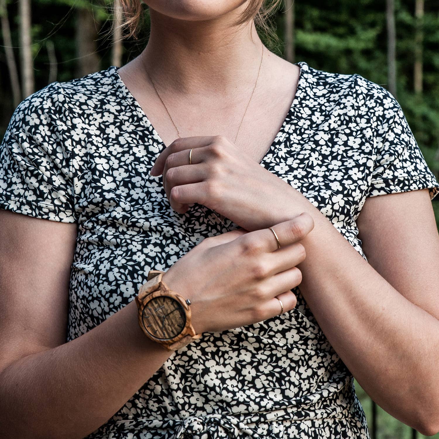 GOWOOD - Wholesale Wrist Watch - Men's - Zebra wood watch with real cork wristband9