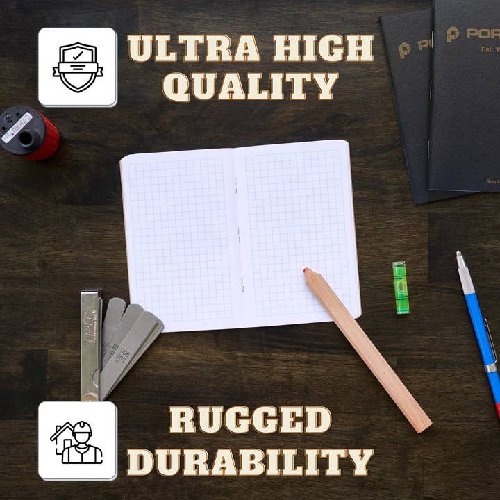 Portage Notebooks – Caderno por atacado – Bloco de notas para campo | 3,5" x 5,5" | 64 Páginas (pacote de 6)14