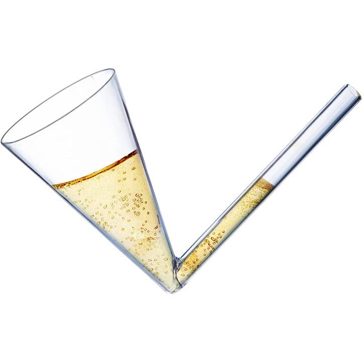 The Wine Savant / Khen Glassware – Copo de champagne por atacado – Acrílico Champanhe Shooter by The Wine Savant - Acrílico Vinho