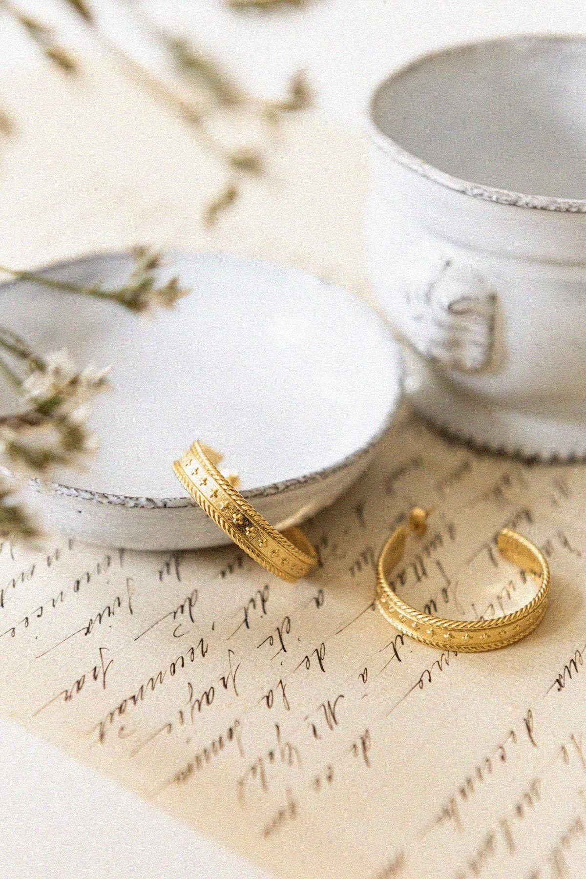 Bacci - Wholesale Hoop Earrings - Gold Earrings - Chiara2