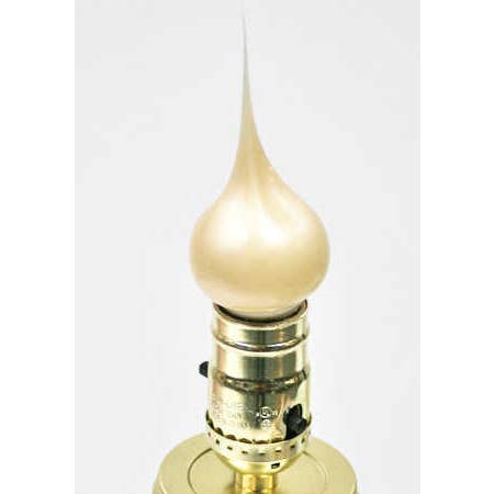 Factory Direct Craft - Wholesale Light Bulb/Puck - Pearlized Silicone Dipped Standard Flame Bulbs (6 Bulbs)