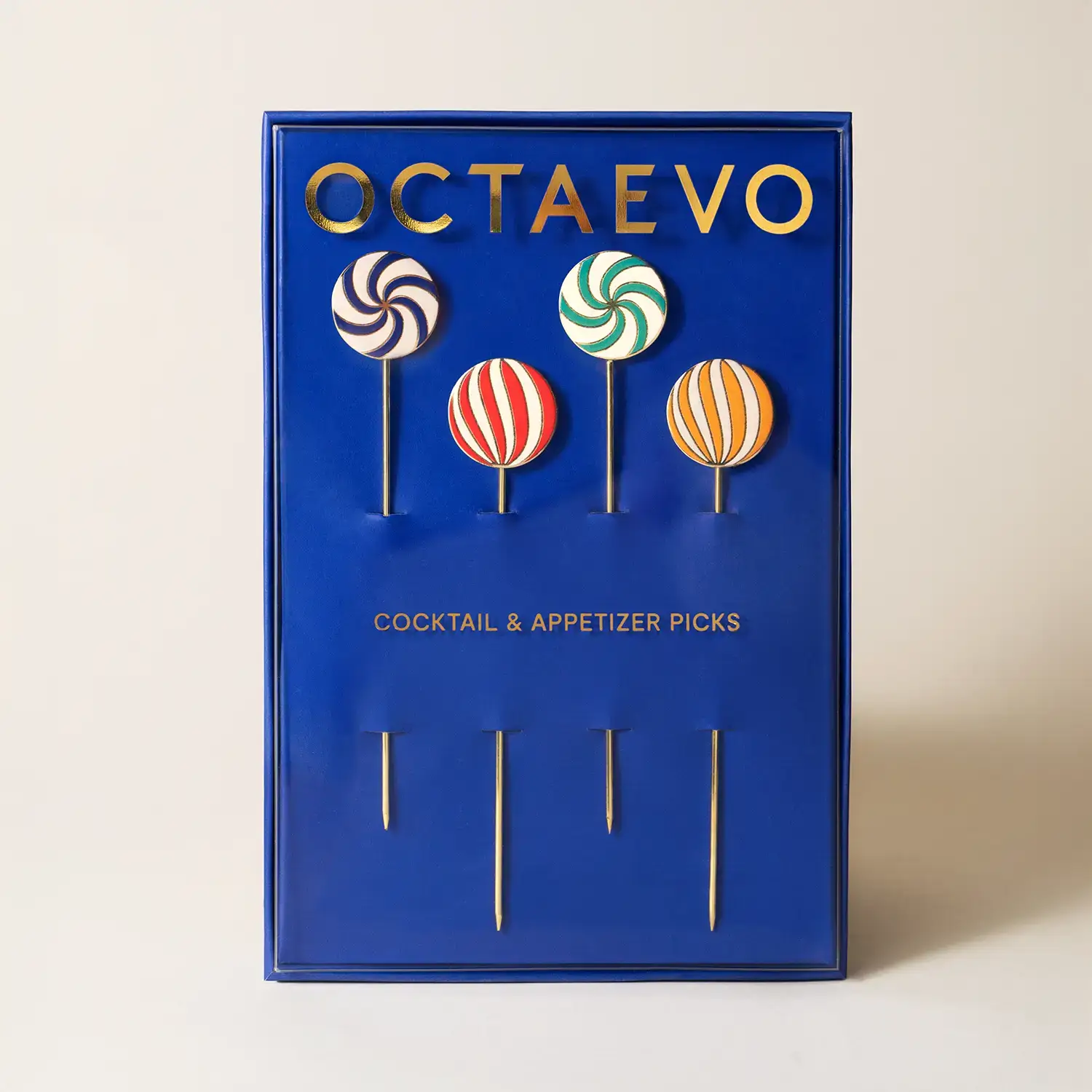 54 Celsius - Vente Piques à cocktail - Cure-dents à cocktail Octaevo - Candy Crush0