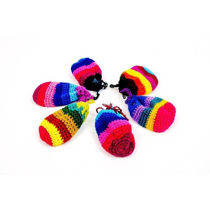 Lumily – Engroshandel Dukke - Børn – Worry Doll Hæklet pose med fire dukker - Guatemala