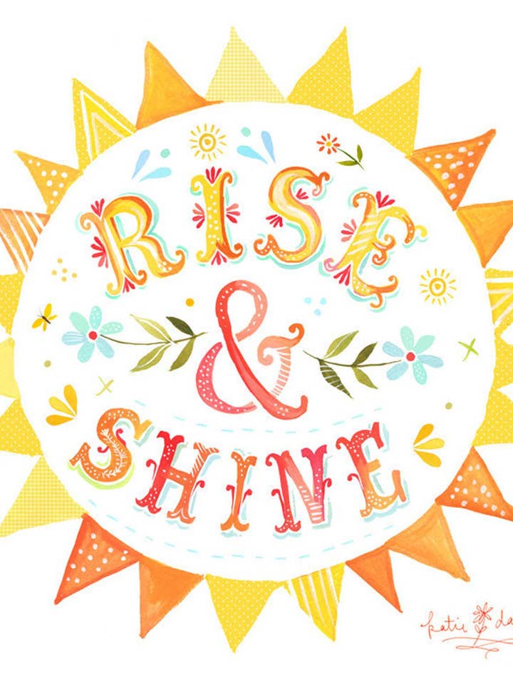 Aufstiegs- und Glanz für den Großhandel von Katie Daisy