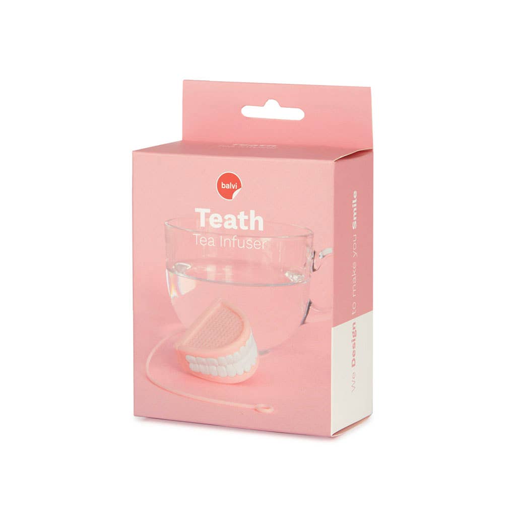 Balvi – Coador/infusor de chá por atacado – Infusor de chá TeaTH com design de prótese dental2