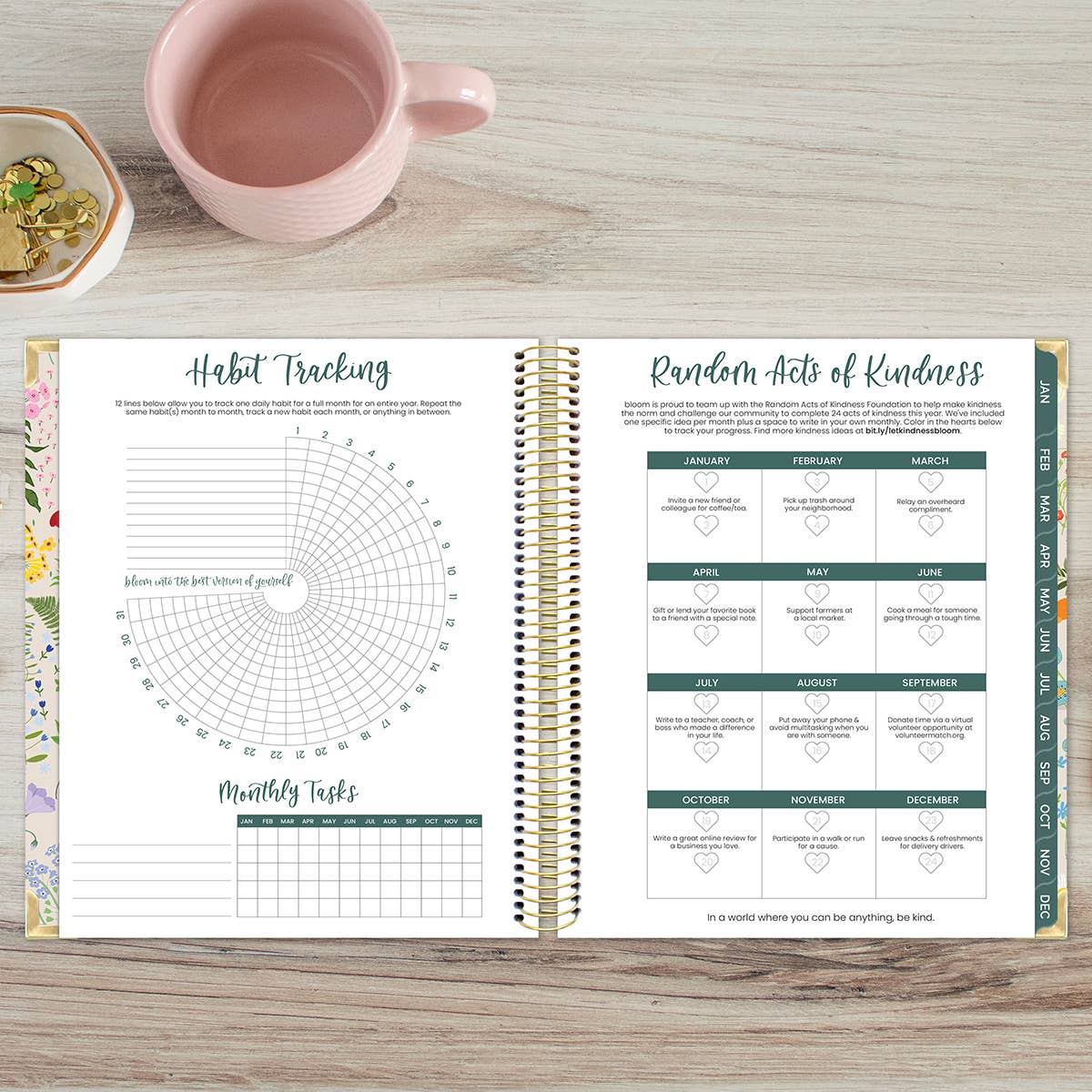 bloom daily planners - Wholesale Planner - 2026 Vision Planner - 7.5"x9" size27