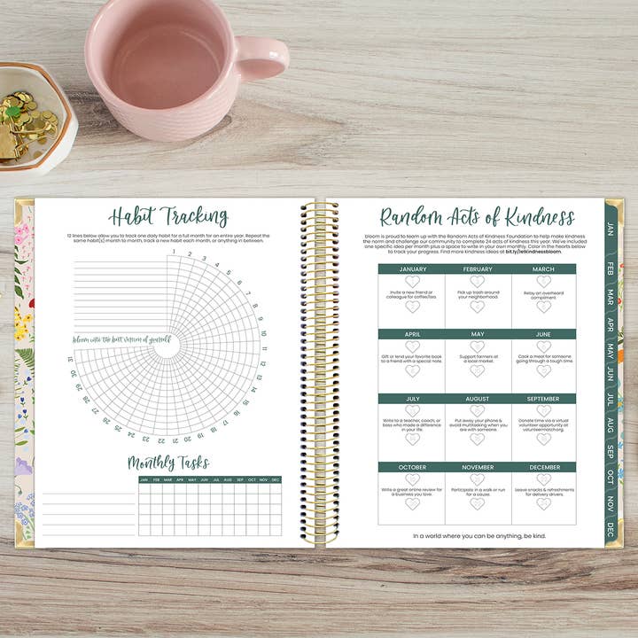 bloom daily planners - Wholesale Planner - 2026 Vision Planner - 7.5"x9" size27