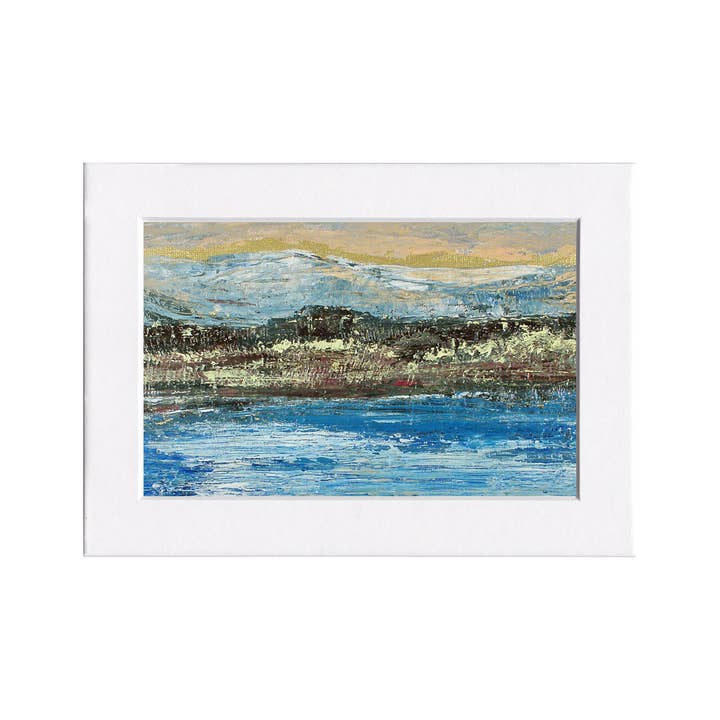 Miniimpresión Last Light Waterscape Landscape Nature para venta al por mayor de Fine Art For Small Spaces