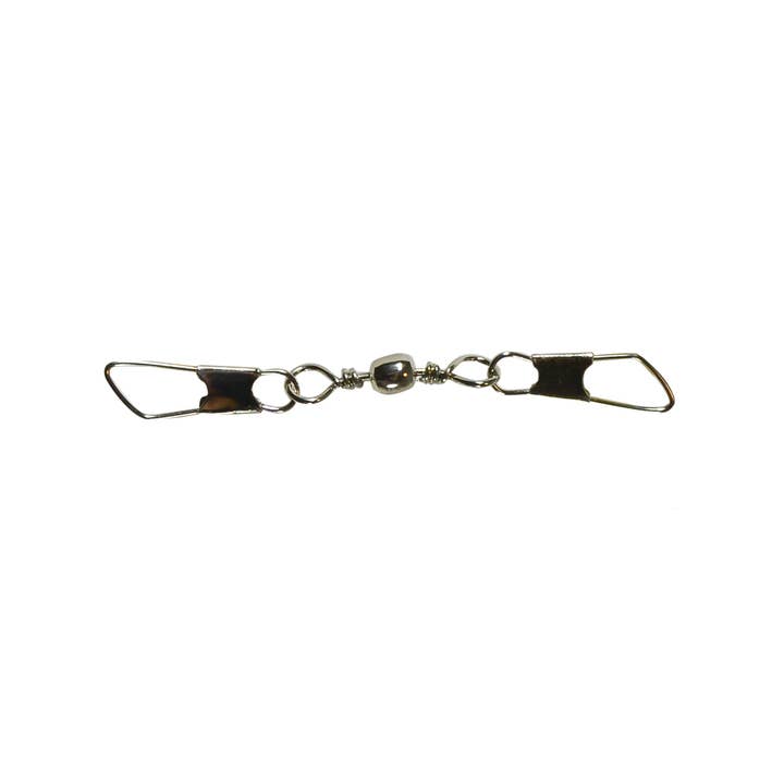 In the Breeze, LLC. - Wholesale Sporting Accessories - 25 LB Double Hook Barrel Swivel - 12 PC