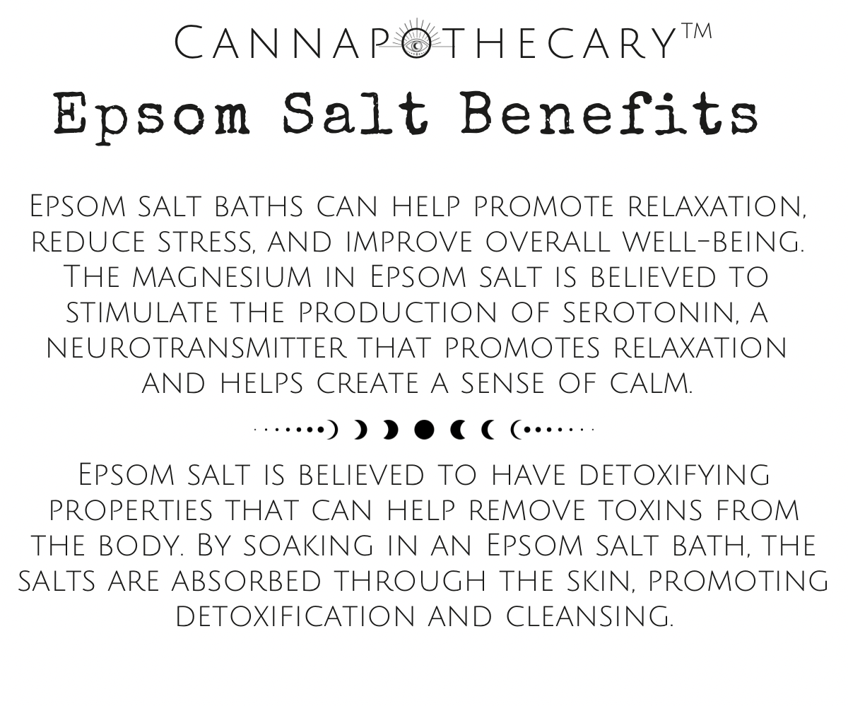 Cannapothecary - Wholesale Bath Salts - Bulk Bath Salts - One Gallon - 8LBS - Love + Self-Love5