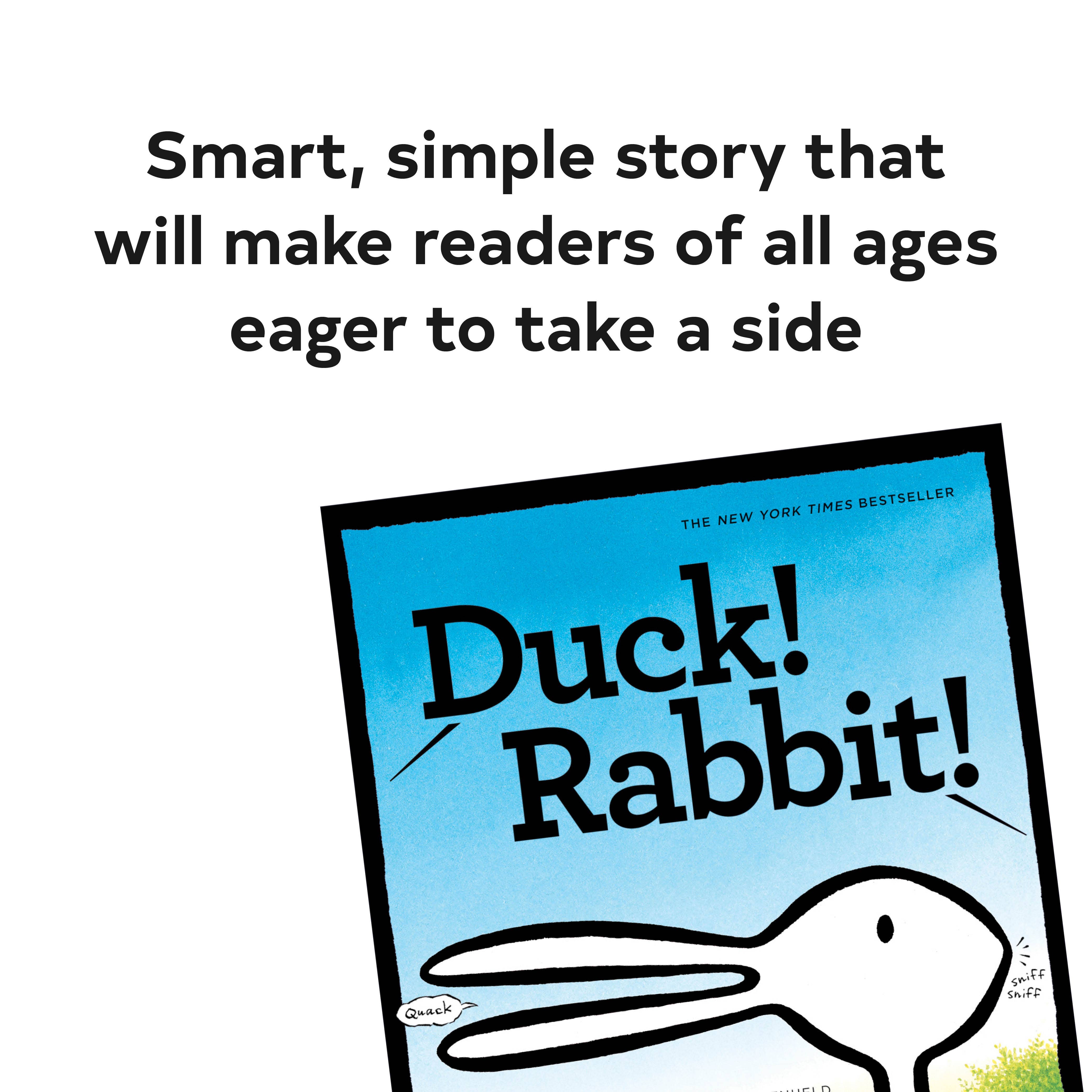 Chronicle Books - Wholesale Baby & Toddler Book (0-2) - Duck! Rabbit!3