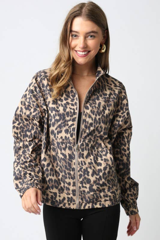 Hadley Leopard Jacket for wholesale on Faire0
