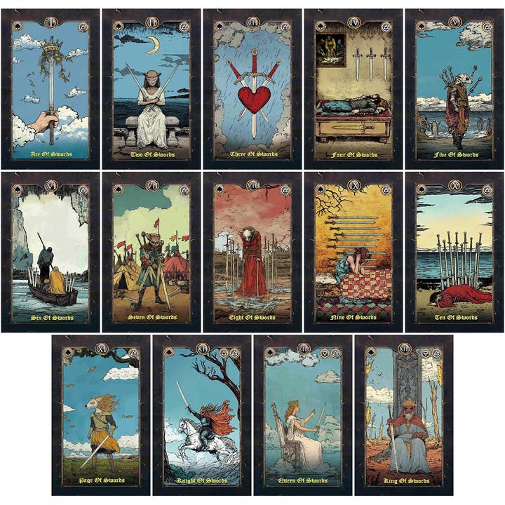 Vermilion Collection - Wholesale Tarot cards - Revenant Tarot13