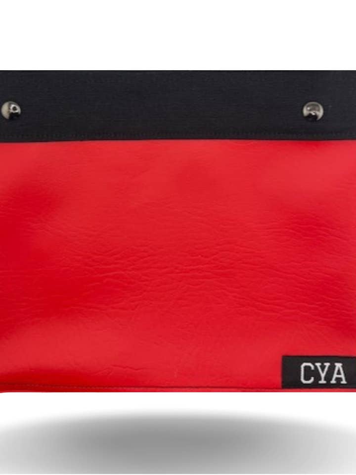 Red Leatherette - Wide - Cover Only for wholesale by CYA Accessories