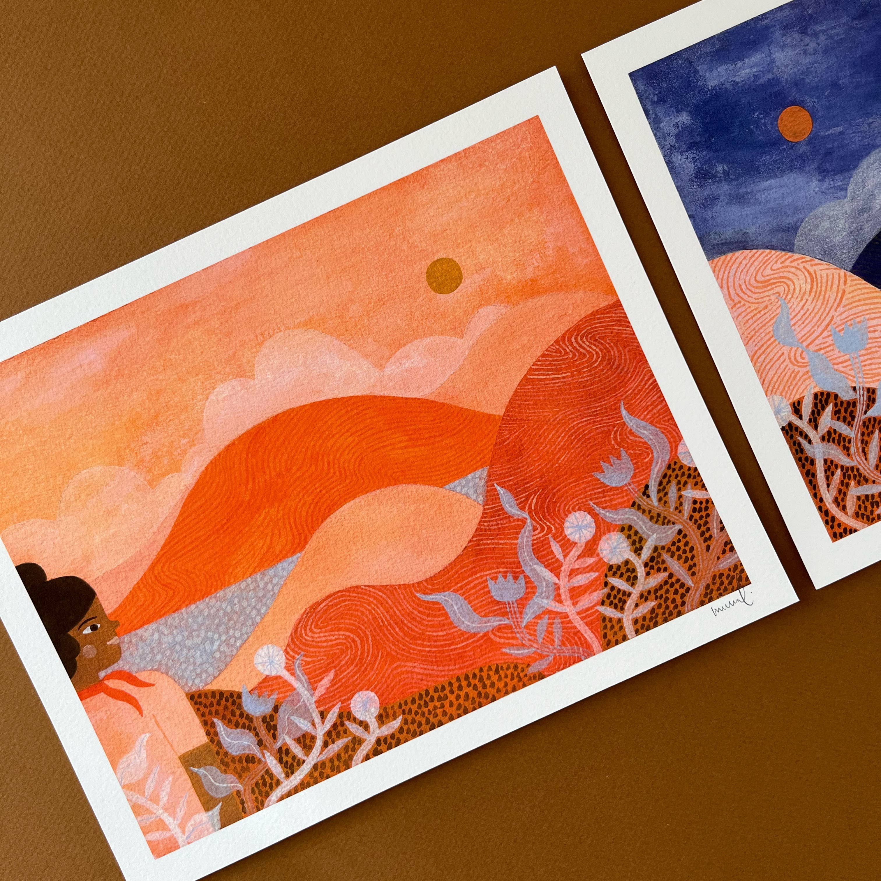 Meenal Patel Studio - Wholesale Art Print - Borders Are Arbitrary - Day Art Print1