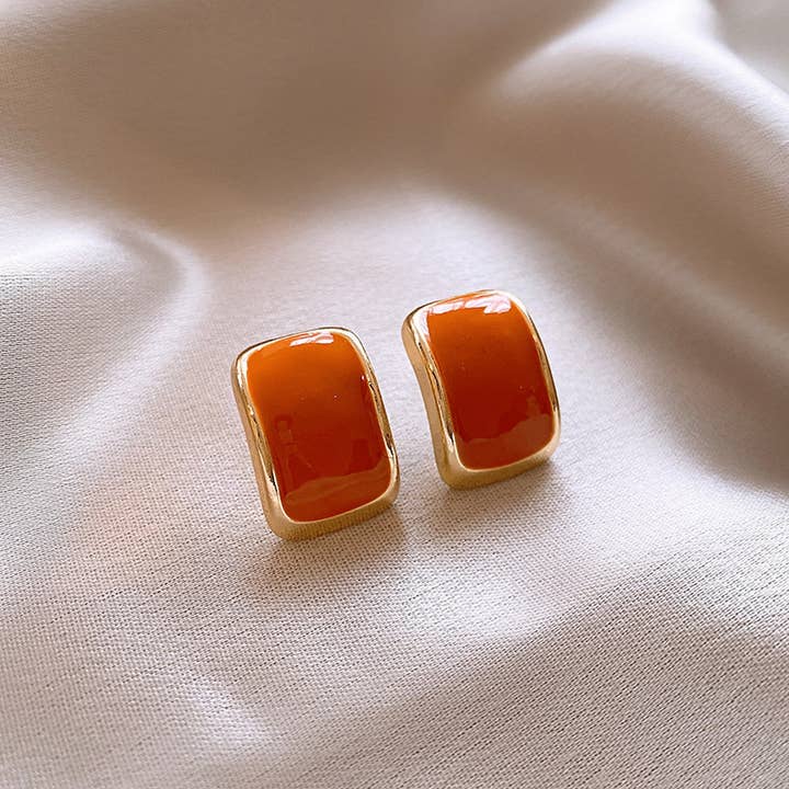 ACCITY - Wholesale Stud/Post Earrings - RETRO OIL DROP CASUAL VERSATILE EARRINGS_CWASC13263