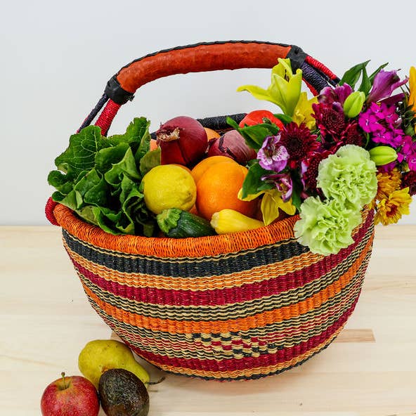 Panier de marché/panier Bolga pour la vente par Gitzell FairTrade