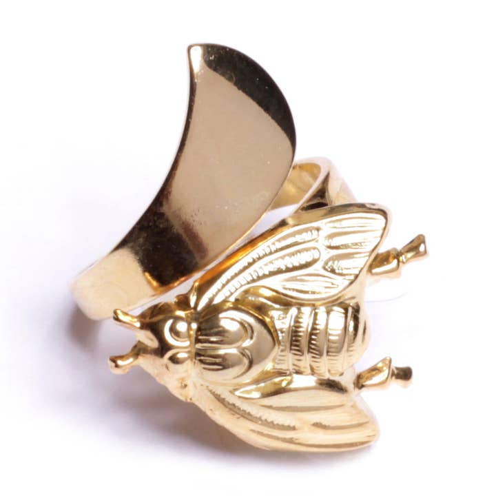 BIENENWELLENRING für den Großhandel von MORDEKAI