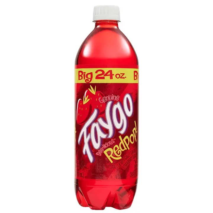 Faygo Red Pop (24oz) for wholesale by Pops Distro Inc