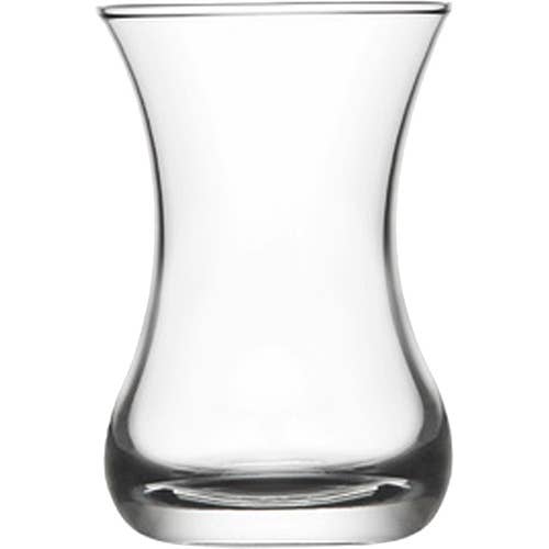 Hakan – wholesale Coffee/tea cup – Asena Turkish Tea Glasses, Glass Teacups, 6 Pcs, 4.25