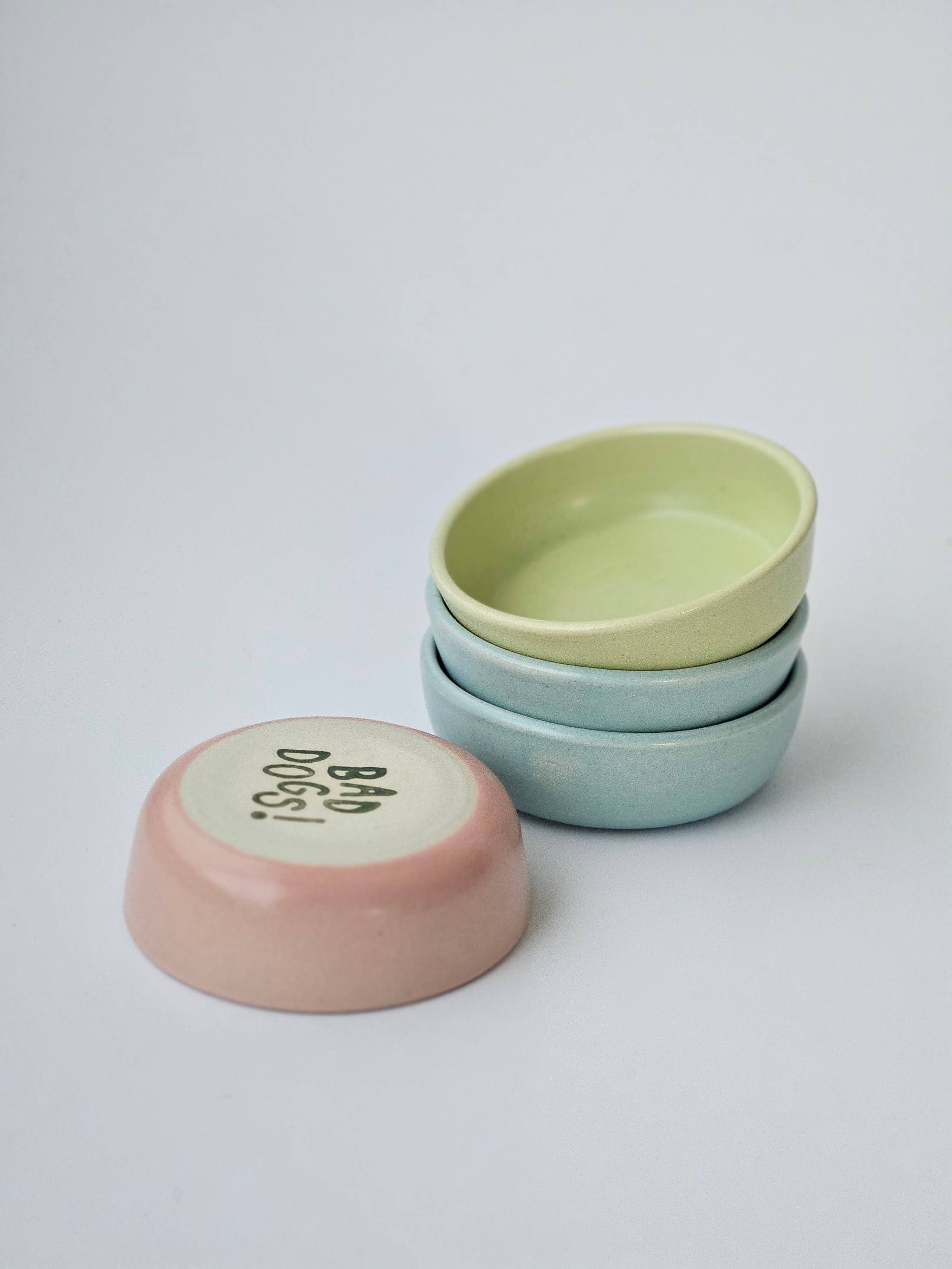 Bad Dogs Studio - Wholesale Jewelry Dish - Sauce Bowl (Extra Small) • Handmade Colorful Ceramic Dish2